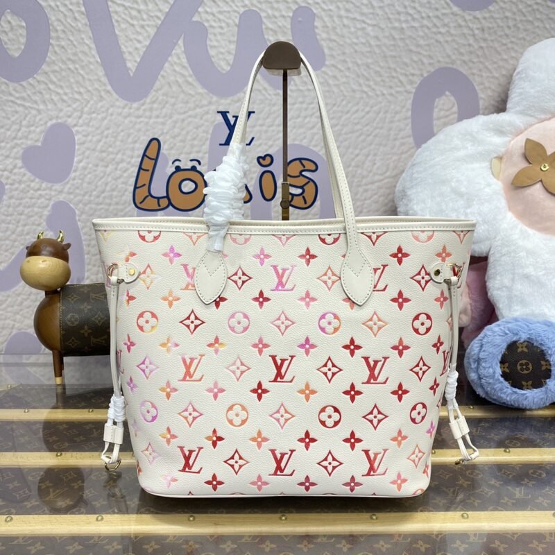 img_1698de7a_20240516_i1715861019_1928_0 Replica Louis Vuitton Neverfull MM White Orange