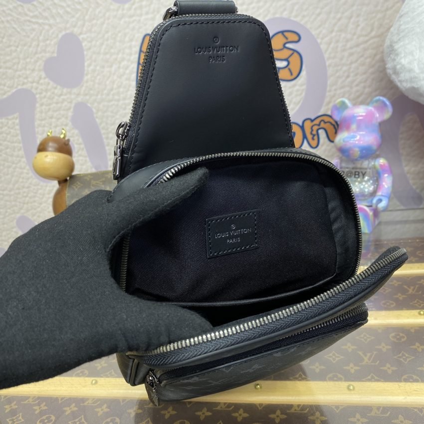 img_1698de7a_20240525_i1716636289_1774_0 Replica Louis Vuitton Avenue Slingbag Black - 图片 4