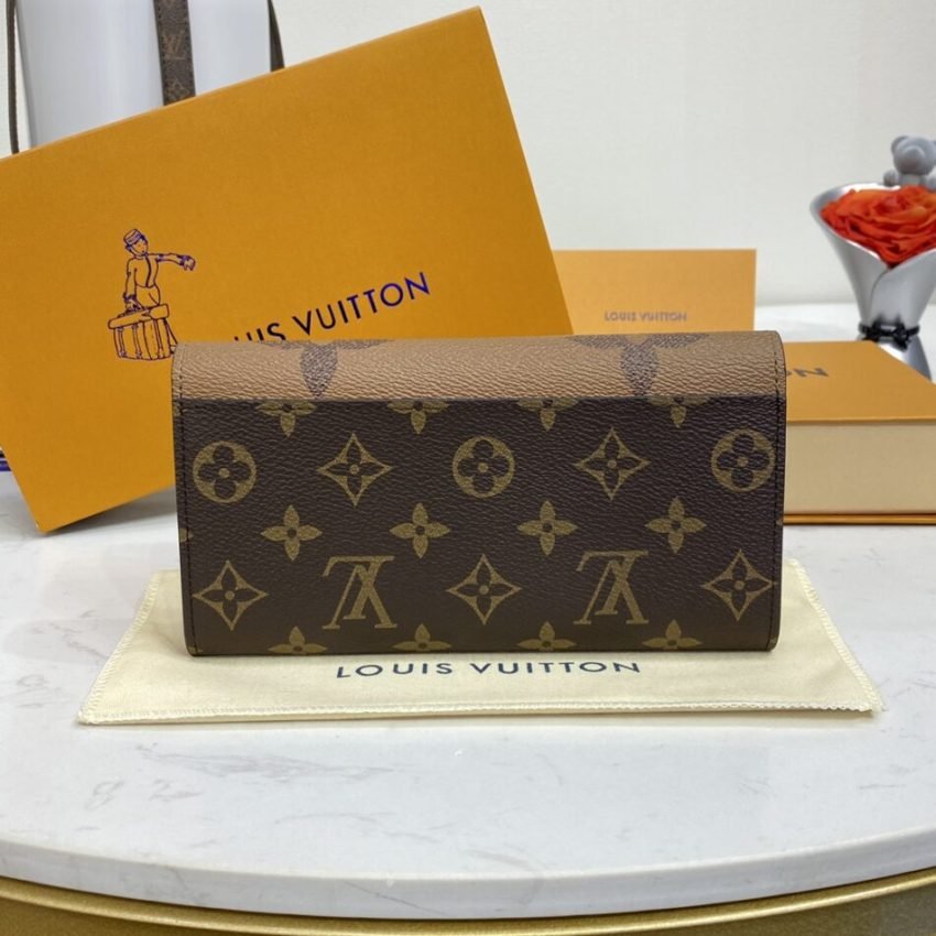 img_1698de7a_20240608_i1717848392_4897_0 Replica Louis Vuitton Sarah Wallet Light Brown - 图片 4