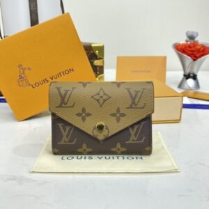 Replica Louis Vuitton Victorine Wallet Light Brown