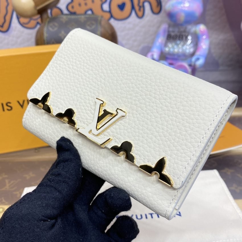 img_1698de7a_20240610_i1718011781_8222_0 Replica Loius Vuitton Capucines Compact Wallet White - 图片 6