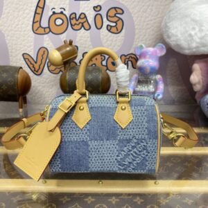 Replica Louis Vuitton Speedy 18 Denim