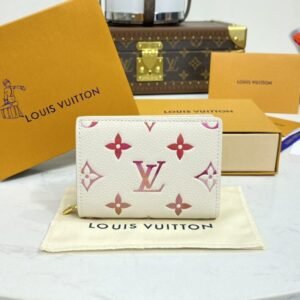 Elementor 页面 #30041 Replica Louis Vuitton Zipper Coin Purse White&Pink
