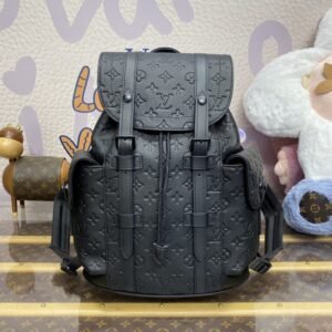 Elementor #30717 Replica Louis Vuitton Christopher Backpack Full Black