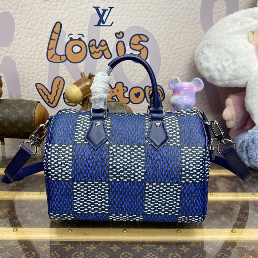 img_1698de7a_20240623_i1719141311_3951_0-1-1 Replica Louis Vuitton Speedy Bandouliere 25 Blue Grid - 图片 5
