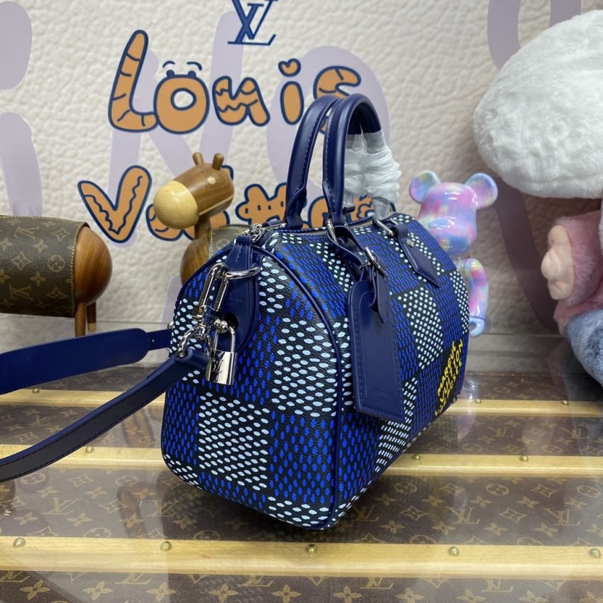 img_1698de7a_20240623_i1719141311_799_0-1-1 Replica Louis Vuitton Speedy Bandouliere 25 Blue Grid - 图片 3