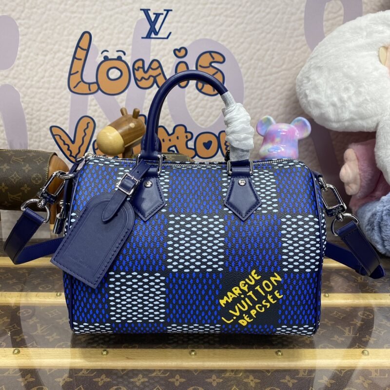 img_1698de7a_20240623_i1719141311_8892_0-1-1 Replica Louis Vuitton Speedy Bandouliere 25 Blue Grid