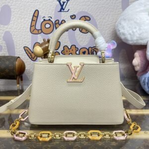Replica Loius Vuitton Capucines Beige
