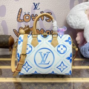 Elementor 页面 #30127 Replica Louis Vuitton Speedy Bandouliere 25 Blue-White