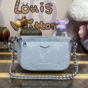 Elementor Page #33376 Replica Louis Vuitton Multi Pochette Accessoires Light Blue