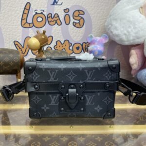 Replica Louis Vuitton Soul Trunk Cross-Body Black