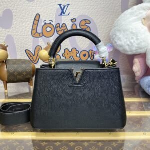 Replica Loius Vuitton Capucines Full Black