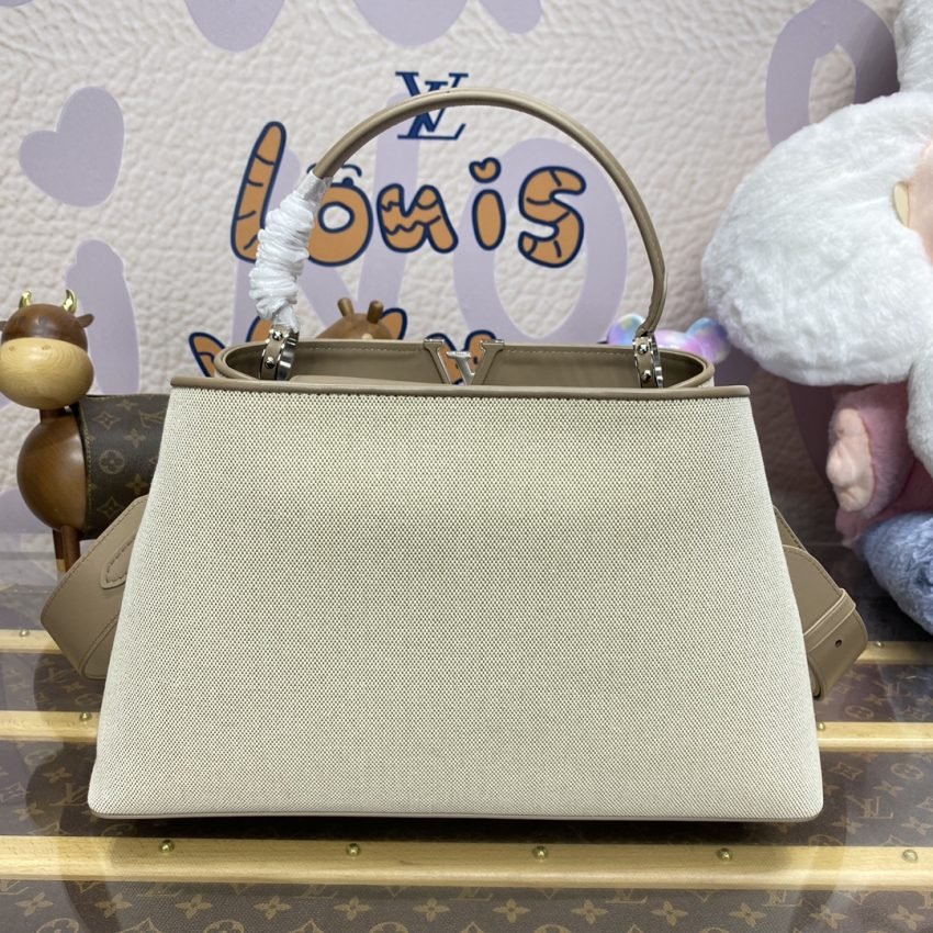 img_1698de7a_20240726_i1721999457_8805_0-1-1 Replica Loius Vuitton Capucines Beige Silk - 图片 11
