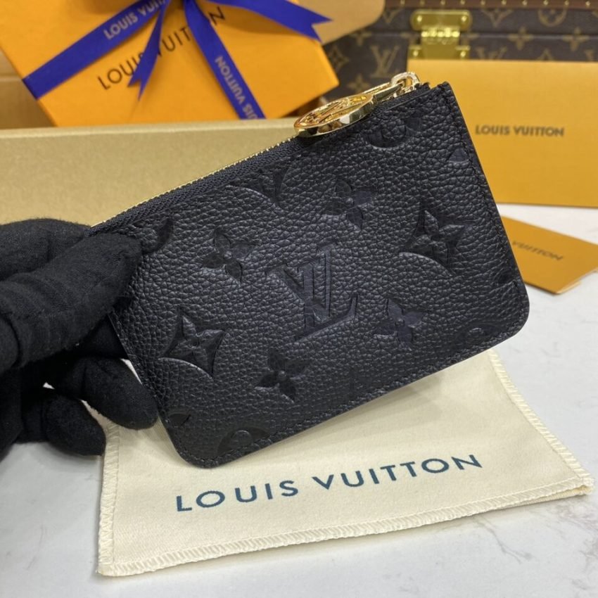 img_1698de7a_20240802_i1722598443_3129_0 Replica Louis Vuitton Romy Card Holder Black - 图片 4