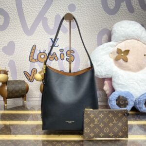 Elementor Page #33376 Replica Louis Vuitton Low Key Hobo Black