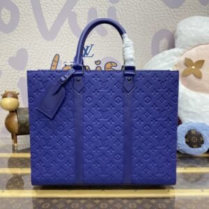 Replica Louis Vuitton Sac Plat 24H Blue