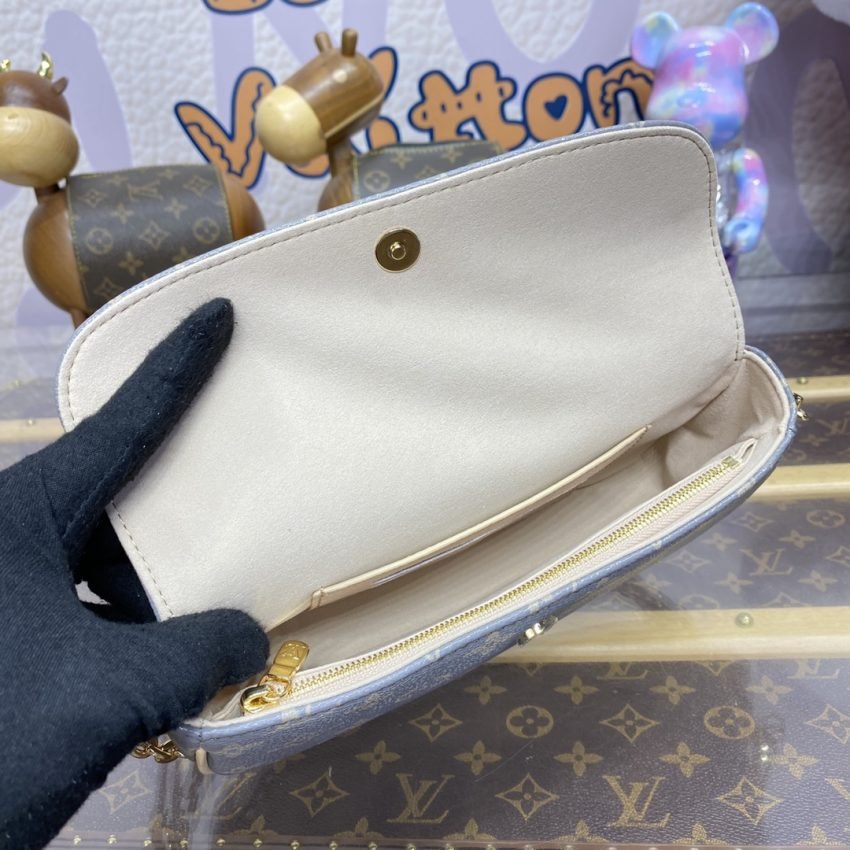img_1698de7a_20240819_i1724061297_3256_0 Replica Louis Vuitton Wallet on Chain Ivy Grey - 图片 5