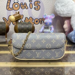 Elementor 页面 #30127 Replica Louis Vuitton Wallet on Chain Ivy Grey