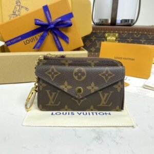 Replica Louis Vuitton Card Holder Recto Verso  Brown