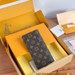 Replica Louis Vuitton Brazza Wallet Brown
