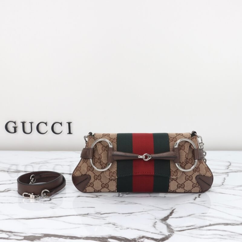 img_3d468541_20230925_i1695594736_1756_0 Replica Gucci Horsebit Chain Shoulder Bag Brown - 图片 3