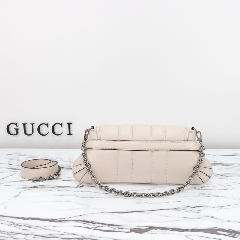 img_3d468541_20231010_i1696893432_9585_2 Replica Gucci Horsebit Chain Shoulder Bag White - 图片 5