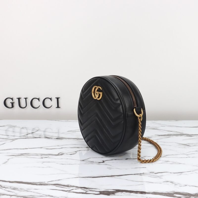 img_3d468541_20231113_i1699835604_1042_1 Replica Gucci GG Mormont Round Black - 图片 3