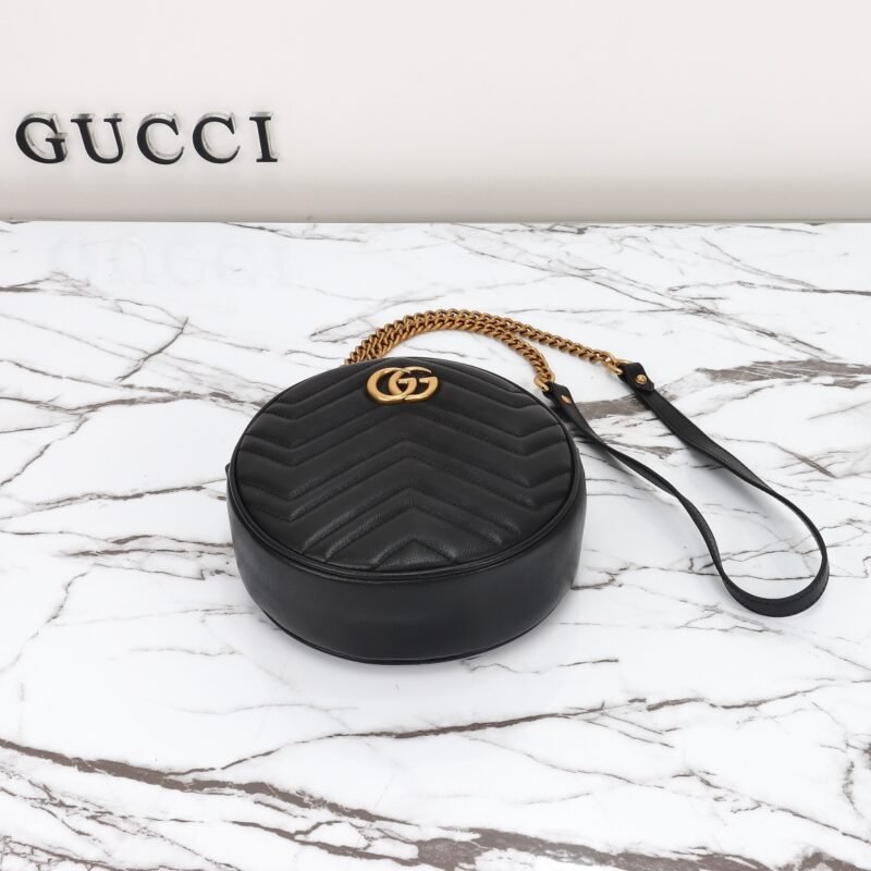 img_3d468541_20231113_i1699835604_2330_7 Replica Gucci GG Mormont Round Black - 图片 5