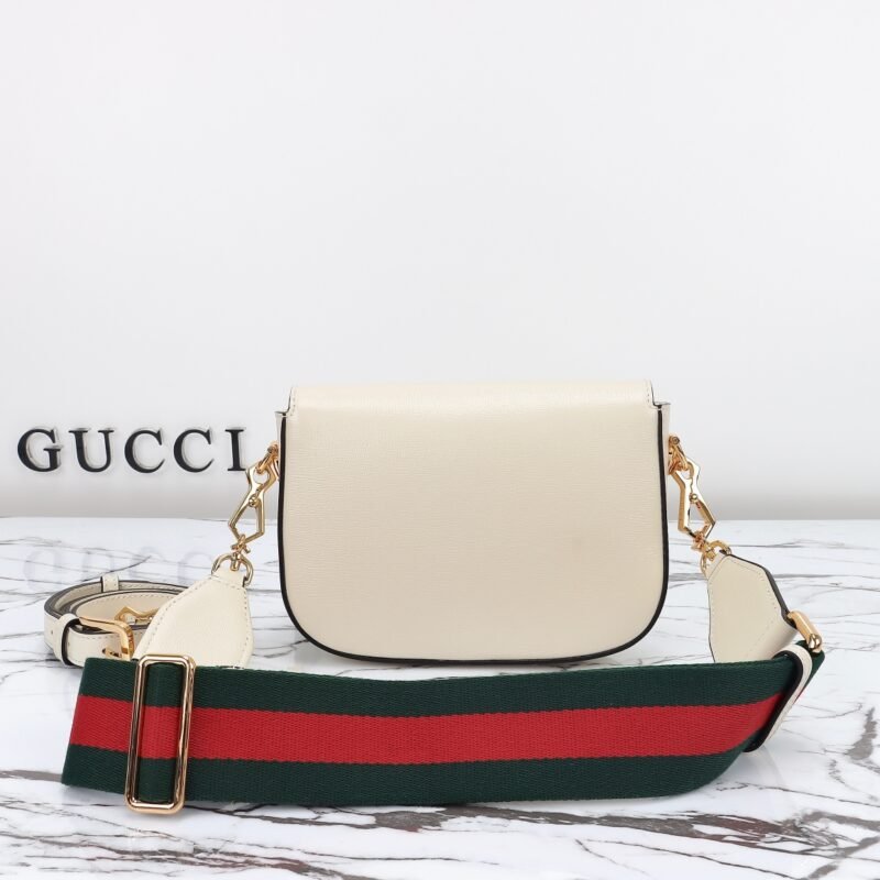 img_3d468541_20231125_i1700879395_8134_0 Replica Gucci Horsebit 1955 Double G Mini White - 图片 7
