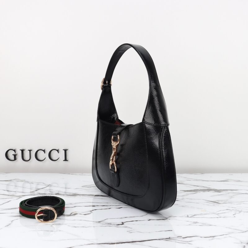 img_3d468541_20240407_i1712448956_1319_0 Replica Gucci G Jackie Small Patent Black - 图片 7