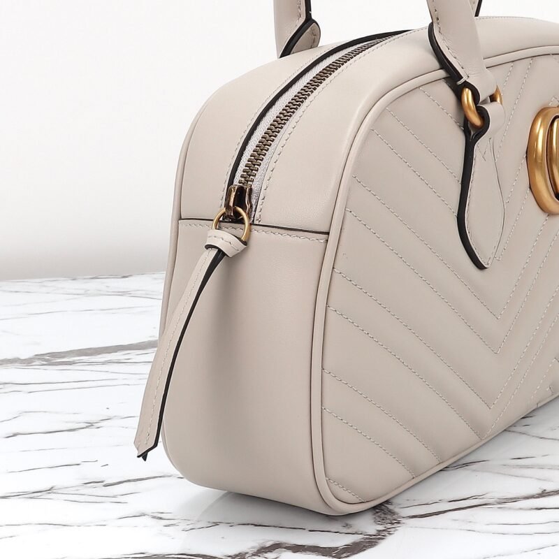 img_3d468541_20240419_i1713495793_8548_0 Replica Gucci Marmont Small Top Handle White - 图片 7
