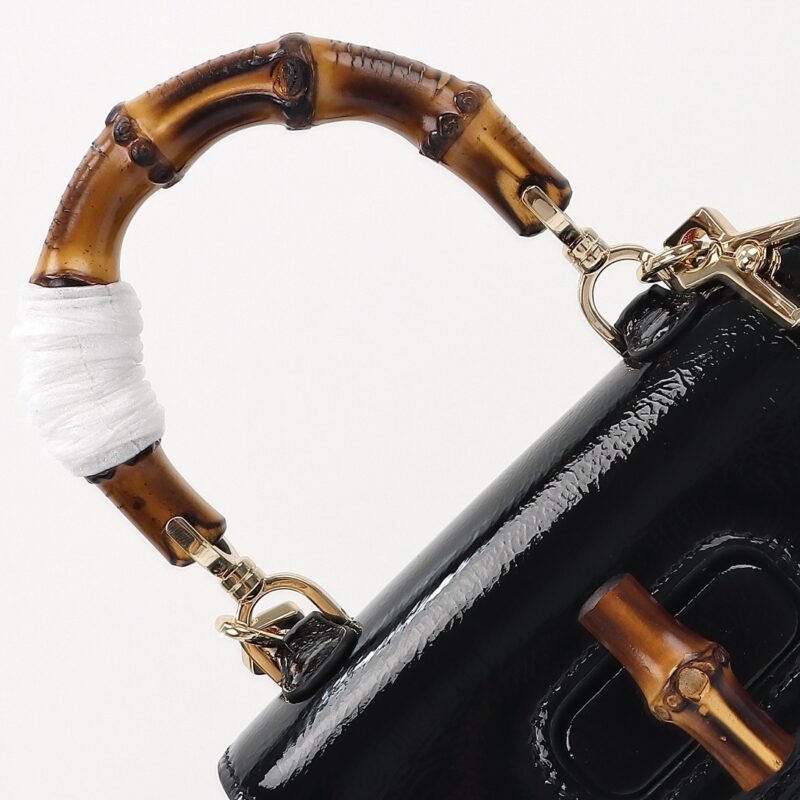 img_3d468541_20240512_i1715468136_9116_0 Replica Gucci Bamboo 1947 Patent Black - 图片 8