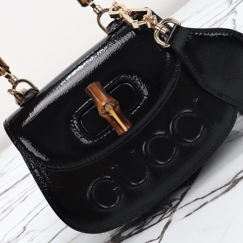 img_3d468541_20240512_i1715468136_9208_0 Replica Gucci Bamboo 1947 Patent Black - 图片 9