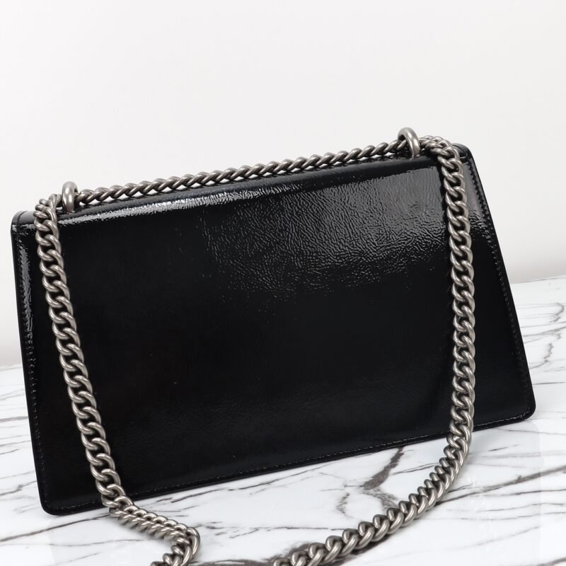 img_3d468541_20240529_i1716952117_6379_0 Replica Gucci Dionysus Small Shoulder Bag Patent Black - 图片 4