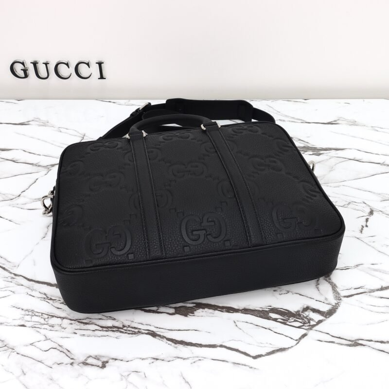 img_3d468541_20240606_i1717631941_1507_0 Replica Gucci Briefcase GG Leather Black - 图片 3