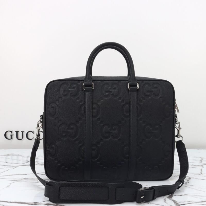 img_3d468541_20240606_i1717631941_6752_0 Replica Gucci Briefcase GG Leather Black - 图片 7