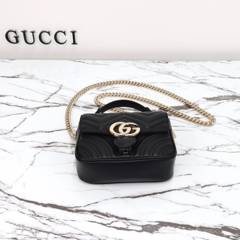 img_3d468541_20240624_i1719192910_5070_0 Replica Gucci Marmont Mini Top Handle Black - 图片 7