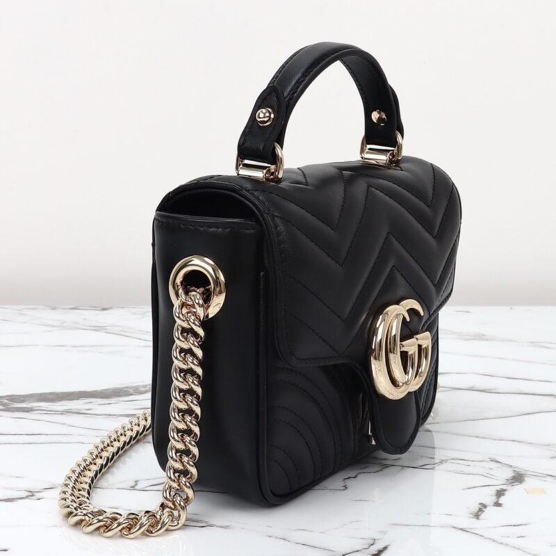 img_3d468541_20240624_i1719192910_9189_0 Replica Gucci Marmont Mini Top Handle Black - 图片 9
