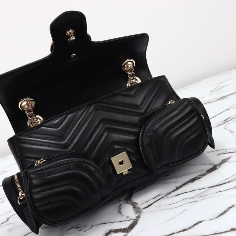 img_3d468541_20240630_i1719706518_1543_0 Replica Gucci Marmont 2.0 GG Shoulder Bag Black - 图片 8