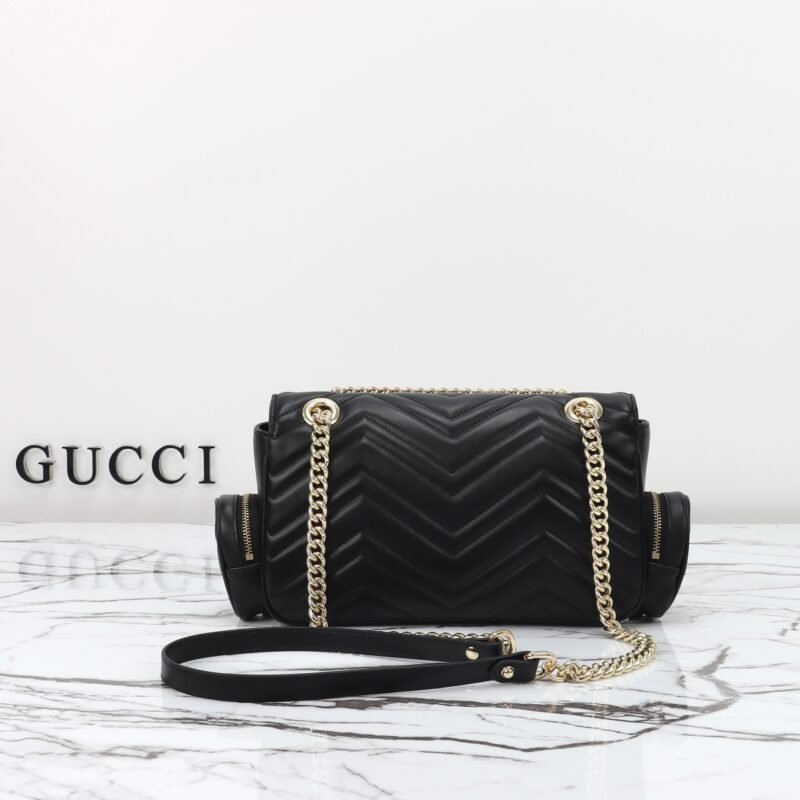 img_3d468541_20240630_i1719706518_2629_0 Replica Gucci Marmont 2.0 GG Shoulder Bag Black - 图片 5