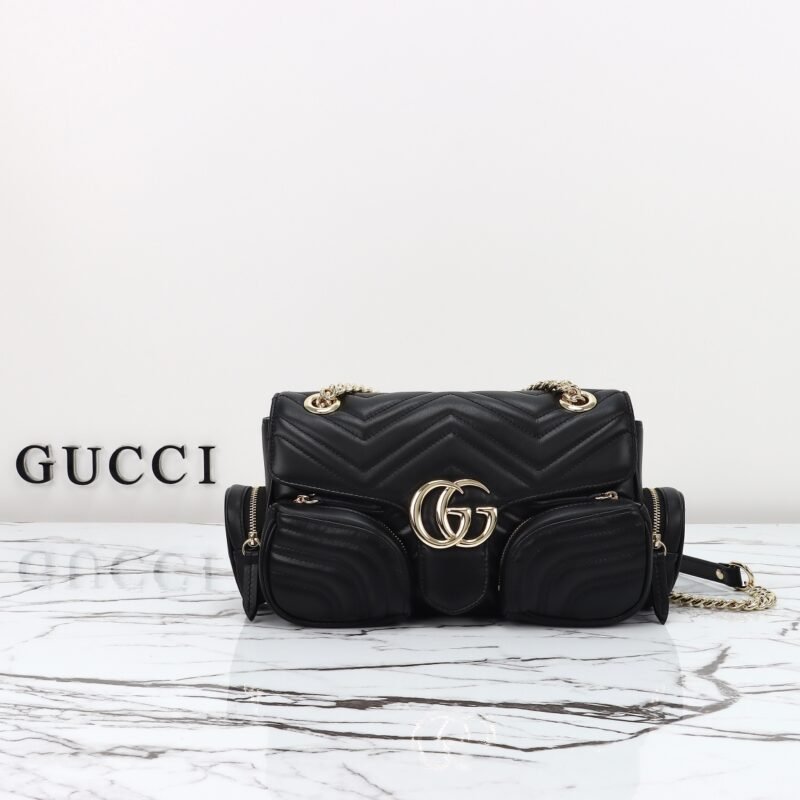 img_3d468541_20240630_i1719706518_2711_0 Replica Gucci Marmont 2.0 GG Shoulder Bag Black
