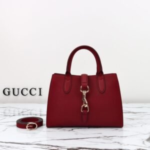 Replica Gucci Jackie Tote  Hook Closure Red