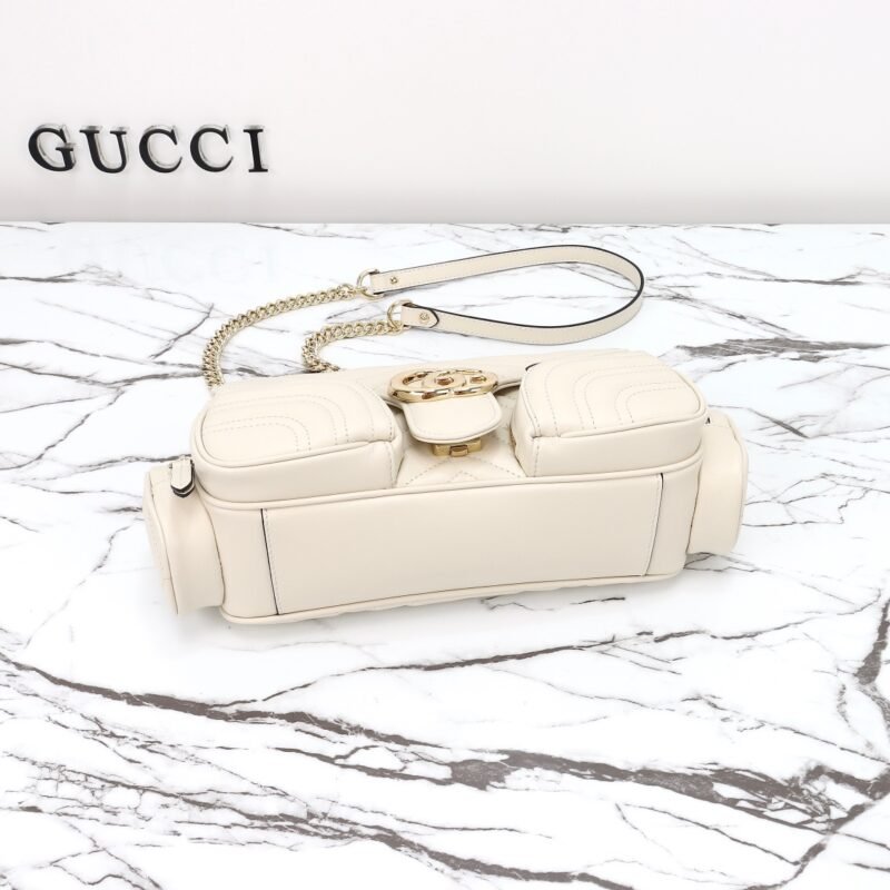img_3d468541_20240710_i1720569031_6588_0 Replica Gucci Marmont 2.0 GG Shoulder Bag White - 图片 3