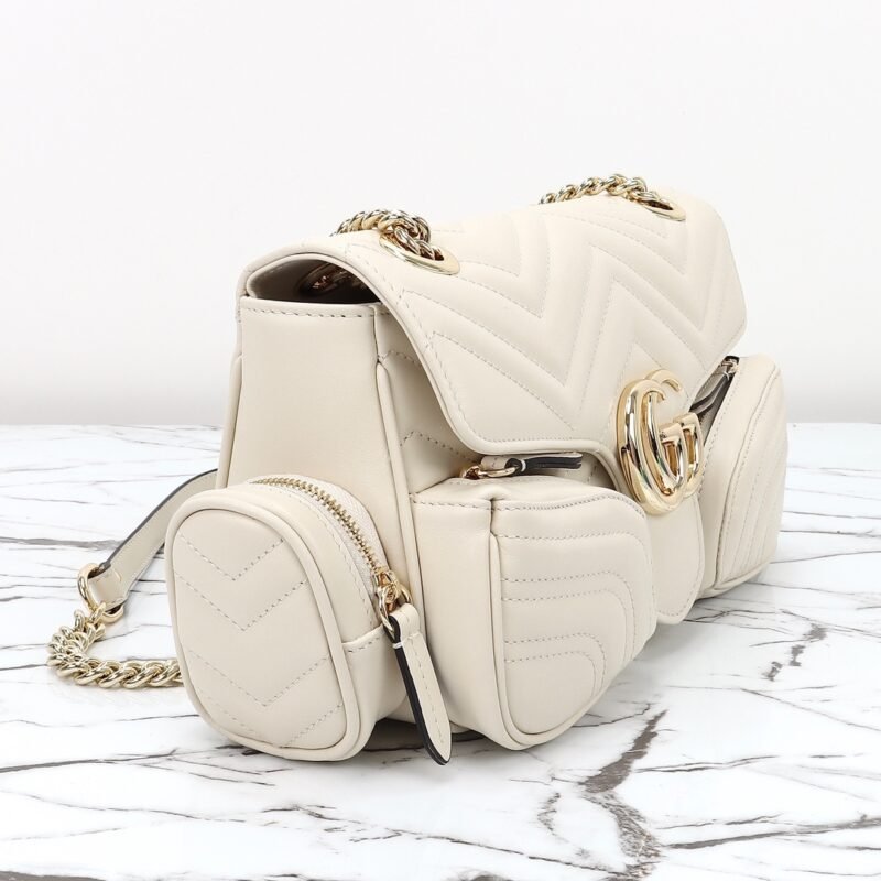 img_3d468541_20240710_i1720569031_7410_0 Replica Gucci Marmont 2.0 GG Shoulder Bag White - 图片 5