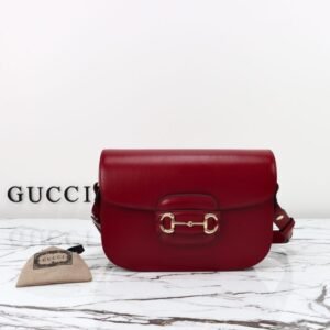 Elementor #30111 Replica Gucci G 1955 Horsebit Red