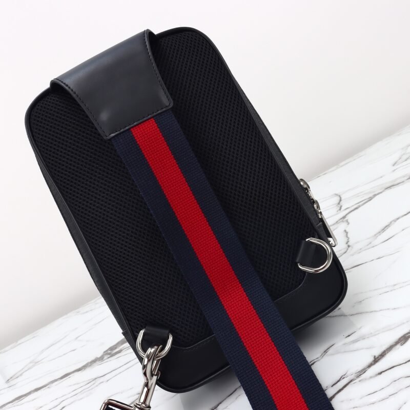 img_3d468541_20240821_i1724187139_6948_1 Replica Gucci Supreme Sling Bag Black - 图片 7