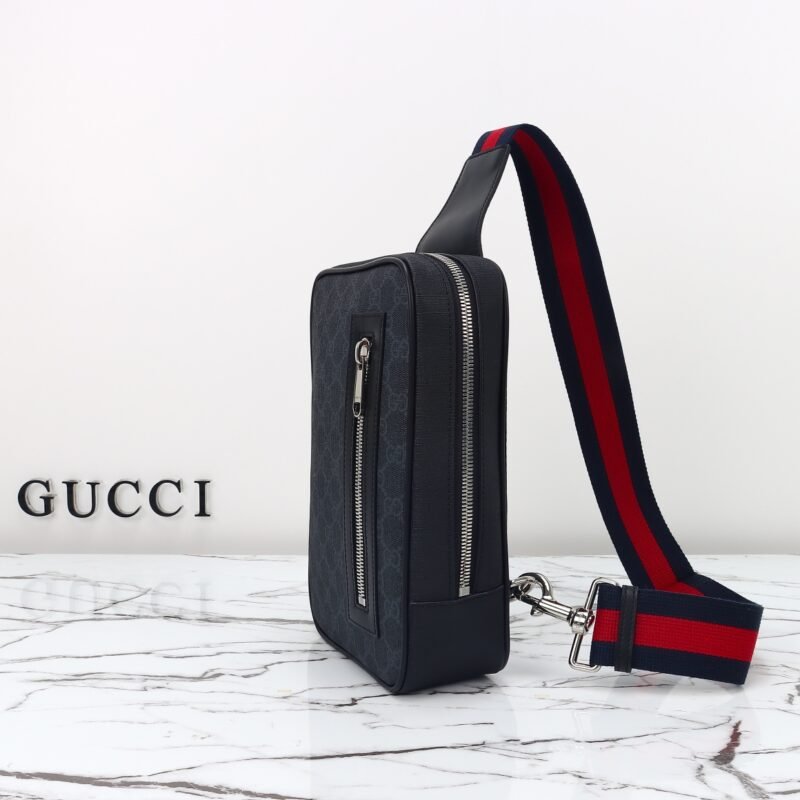 img_3d468541_20240821_i1724187139_7195_4 Replica Gucci Supreme Sling Bag Black - 图片 5