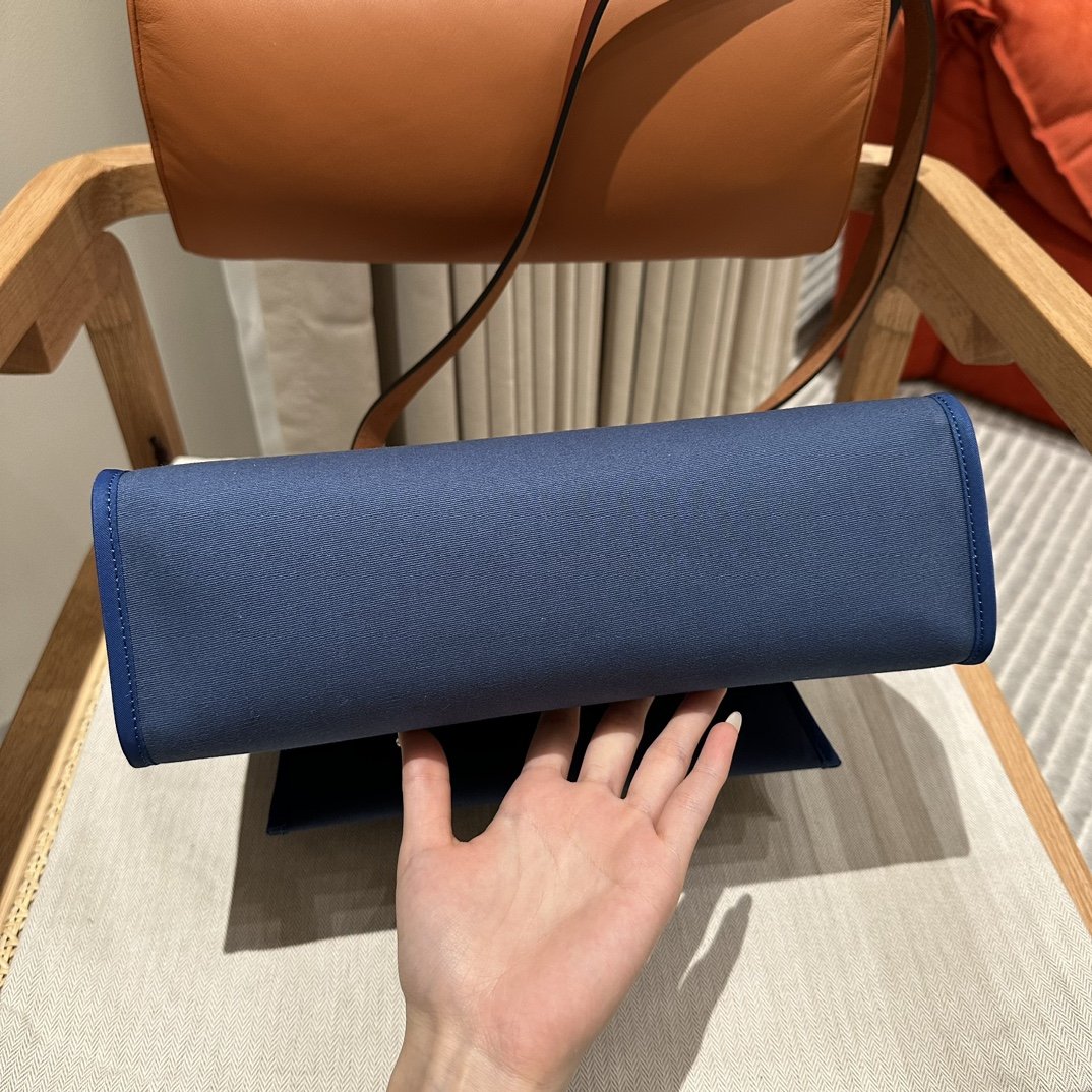 img_755f7c0e_20231129_i1701257687_4358_2 Replica Hermes Herbag 31cm Blue Canvas - 图片 8