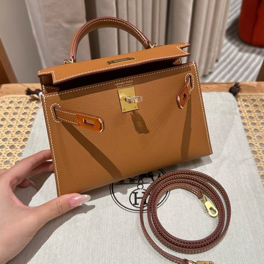 img_755f7c0e_20240410_i1712745307_5712_4 Replica Hermes Kelly Brown Epsom Gold - 图片 7