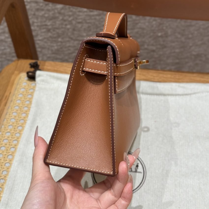 img_755f7c0e_20240506_i1714968772_7001_4 Replica Hermes Kelly Pochette Swift Brown - 图片 6